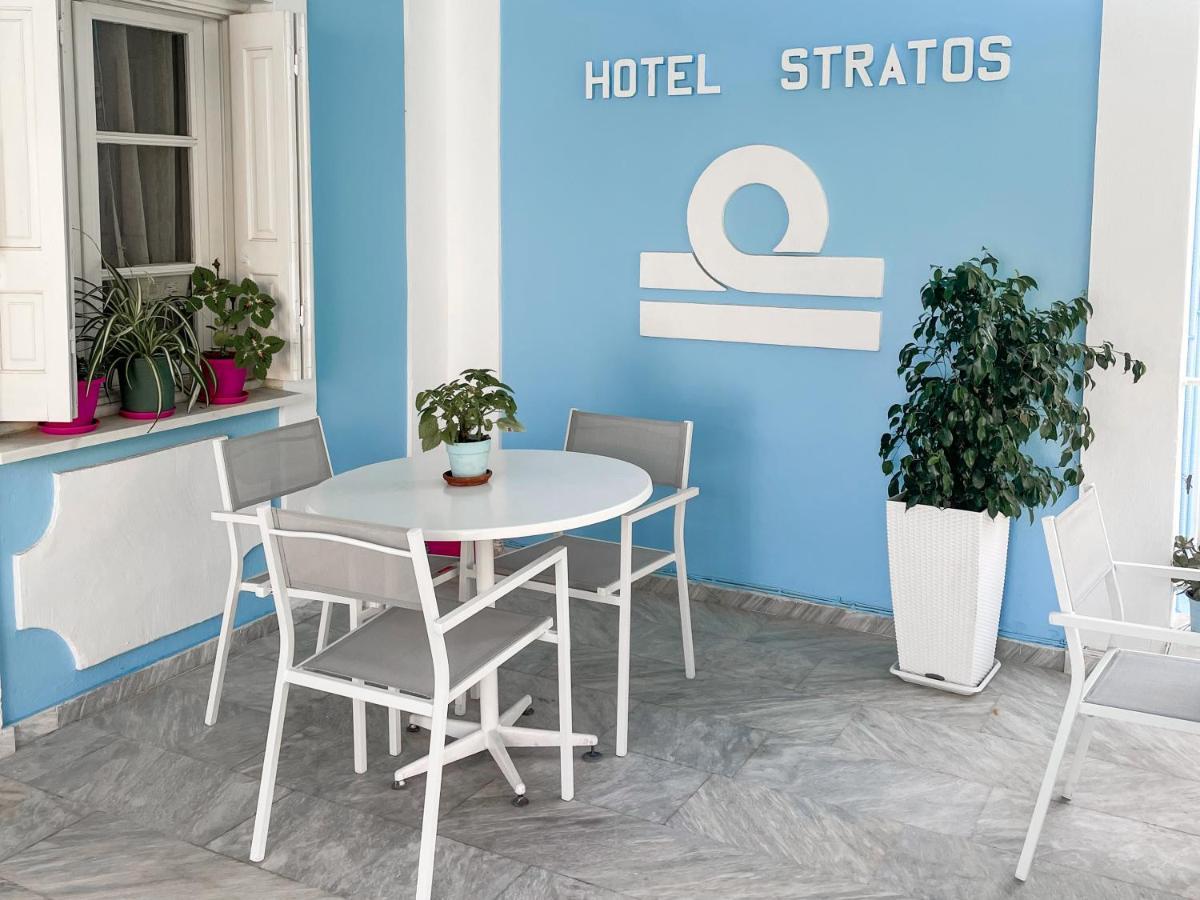 Stratos Hotel ピタゴリオ エクステリア 写真
